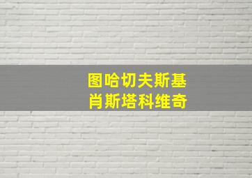 图哈切夫斯基 肖斯塔科维奇